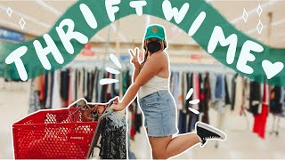come thrift with me for spring & summer outfits 🌸 (thrift therapy day!)
