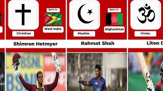 Top 20 Famous Cricket Players and their Religion and Country (Christian,Hindu,Muslim,...) -PART 2