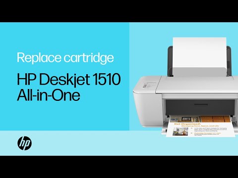 Replacing a Cartridge - HP Deskjet 1510 All-in-One Printer Replacing a Cartridge - HP Deskjet 1510 All-in-One Printer