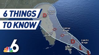 6 Things to Know | Potential Tropical Cyclone 9 May Hit Bahamas, Student Social Media Threat | NBC 6