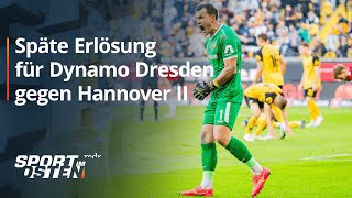 Späte Erlösung für Dynamo Dresden gegen Hannover II | MDR