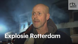 'Mijn buurman is met bankstel en al door vloer gevallen' | Explosie Rotterdam Zuid
