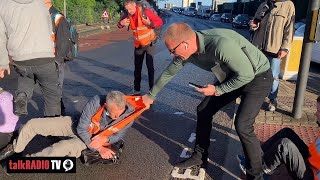 Insulate Britain clash with motorists