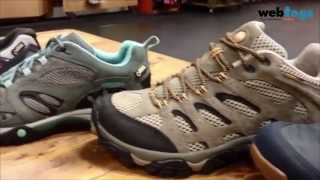 Merrell Upper Constructions - Leather, synthetic and Stratafuse footwear fabrics