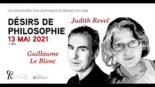 Désirs de philosophie // Guillaume le Blanc et Judith Revel