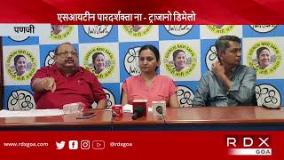 Goa News | TMC Leader Trajano D’Mello Comment On SIT