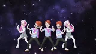 Ik Ucha Lamba Kad song par dance|Cartoon video dance|THE UNIVERSE