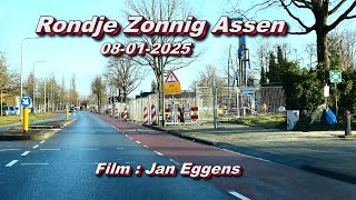 Rondje Zonnig Assen 08 01 2025