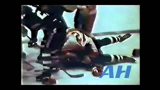 NHL Sep. 19, 1975 Toronto Maple Leafs v Atlanta Flames (melee) (HL) Tom Lysiak v Dave Williams