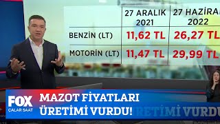 Mazot fiyatları üretimi vurdu! 27 Haziran 2022 Çalar Saat