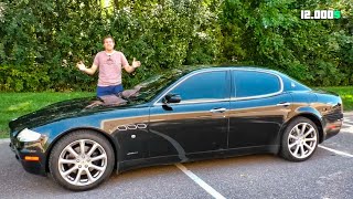 Por Qué Este Maserati Quattroporte Es El PEOR Coche de Lujo?