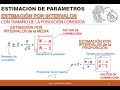 estimación de parámetros media y proporción y tamaño de muestra