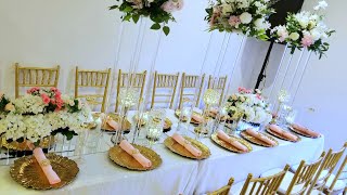 Event decor / A day in the life of an event planner!