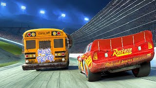 Lightning McQueen vs Miss Fritter (Final Race Cars 3)