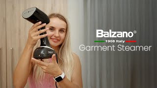 Balzano Garment Steamer | Best Handheld Steamer \u0026 Portable Steam Iron for Wrinkle-Free Clothes