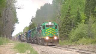 6 Engine MNR South Bound On The Madawaska Sub w/ A Friendly Crew - 5/28/2016