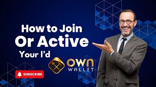 How to register or Active id | Own Wallet |