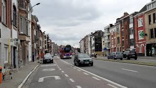 UITRUK LADDERWAGEN EN AUTOPOMP BRANDWEER GENT