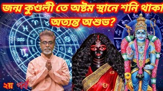 শনি জন্মছকে অষ্টমে  অত্যন্ত অশুভ ? প্রতিকার কি ?  Saturn  is very bad in  eight house ? Remedies?