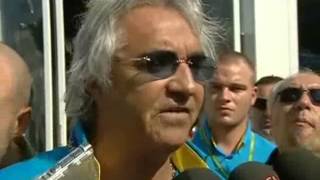 Flavio Briatore Monza 2006 Interview