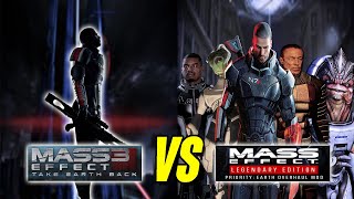 Take Earth Back vs Priority Earth Overhaul Mod | ME3 Legendary Edition
