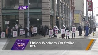 RTA workers on strike