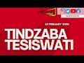 TINDZABA 12 FEBRUARY 2026