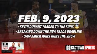 Holy NBA Trade Deadline... and the Kings win | The Carmichael Dave Show with Jason Ross