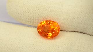 Mandarin Spessartite Garnet 4.11 carats