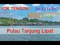 Indahnya Suasana Perjalanan Pulau Tanjung Lipat daik Lingga. wisata daik lingga kepuluan riau.