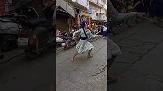 Nagar kirtan part 31 #gatka #gatkalovers #waheguru #2024 #punjab