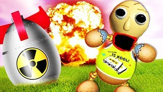 NUKE THE BALDI! | Kick The Buddy Gameplay