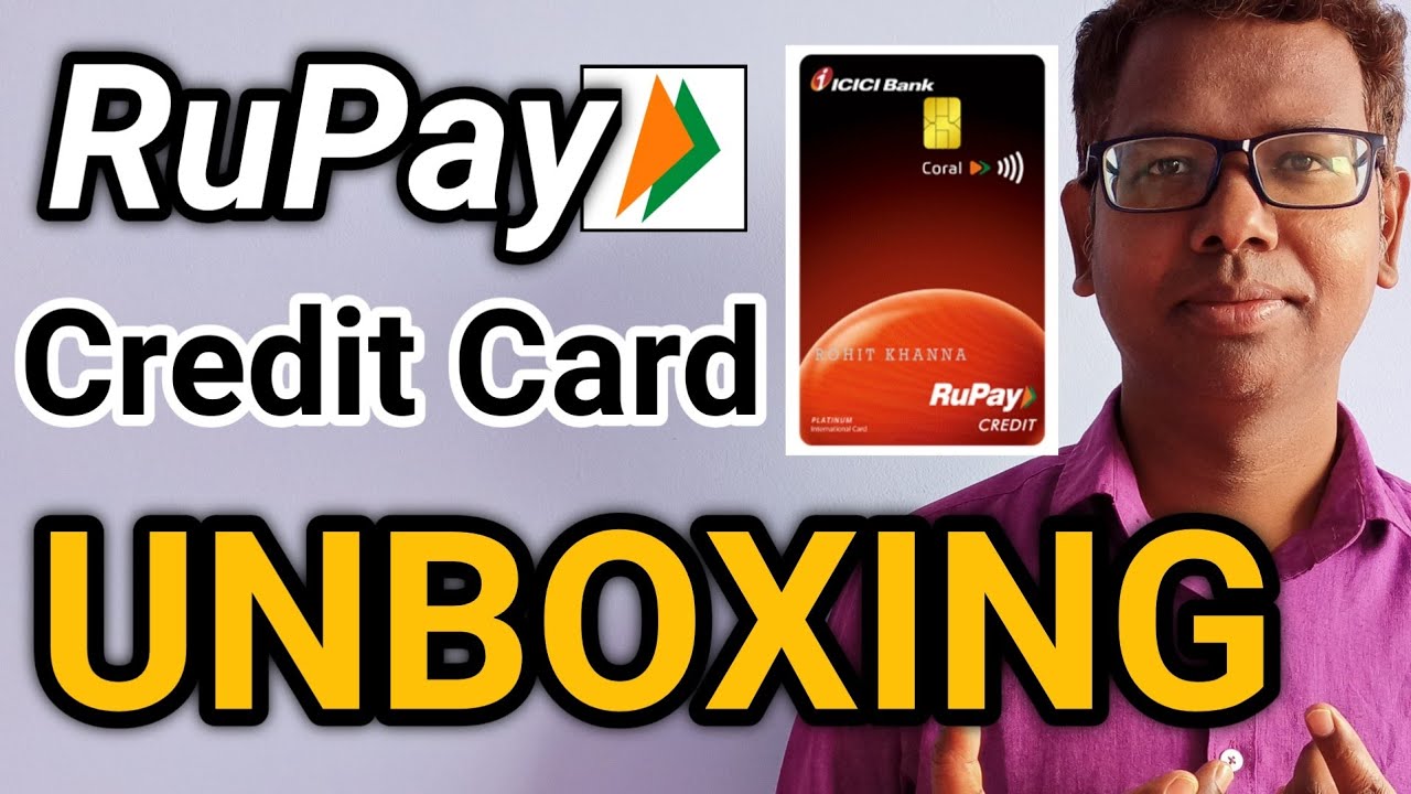 ICICI Coral Rupay Credit Card Unboxing | ICICI Rupay Credit Card ...