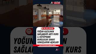 Yoğun katılımın sağlandığı Artı Kurs \u0026 Kütüphane Bursluluk Sınavı Sonuçlarını Açıkladı