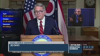 Ohio Gov. Mike DeWine won't issue orders for counties that reach 'purple' Level 4 coronavirus risk a