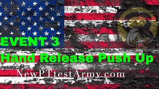 ACFT Events - 3 - Hand Release Push Up - Army Combat Fitness Test