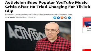 Huge Activision Lawsuit Against Youtuber
