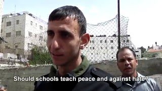 Palestinians: Should Palestinian schools teach peace?