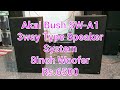 Akai Bush SW-A1 3way Type Vintage Speaker System RS.6500/-