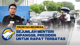 Presiden  Gelar Rapat Terbatas dengan Sejumlah Menteri di Istana Negara - [Prioritas Indonesia]