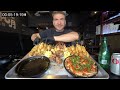 TRULY IMPOSSIBLE JAPANESE SEAFOOD & FRIED CHICKEN CHALLENGE (11lb+)  Okonomiyaki Challenge