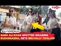 Sara Ali Khan gets BRUTALLY trolled by netizens for being spotted wearing THIS at Mumbai Airport!