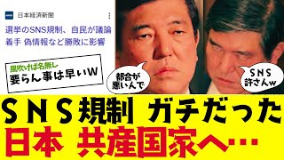 【2chまとめ】自民党が選挙期間中のSNS規制する件、対応早すぎで草ｗｗｗ兵庫県知事選挙の斎藤さん勝利が影響　【ゆっくり解説】