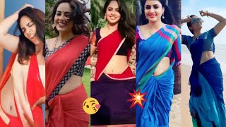 Nandita Swethaa hot latest sexy navel show | #redhot #nandita