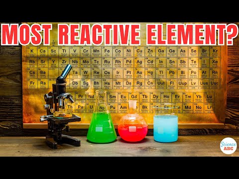 Which is the most active element in periodic table?