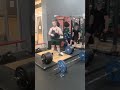 615 lbs 280 kgs for reps