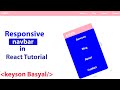 React Navbar Tutorial - Beginner React JS Project(Fully Responsive)