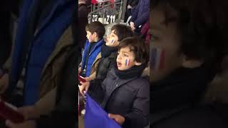 France-Uruguay, National anthem by kids