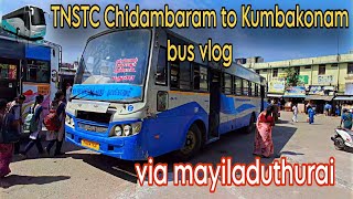 🚌 TNSTC MADURAI EXPRESS CHIDAMBARAM TO KUMBAKONAM BUS VLOG