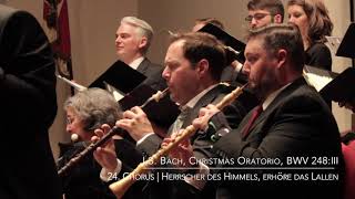 J.S. Bach | Christmas Oratorio, BWV 248:III 24. Chorus: Herrscher des Himmels, erhöre das Lallen